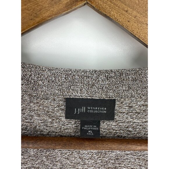 J.Jill Wearever Collection Open Front Sweater Cardigan Size XL Tall - Picture 2 of 7